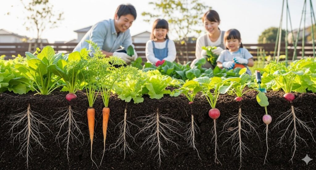土を入れ替える深さの目安はどれくらい
