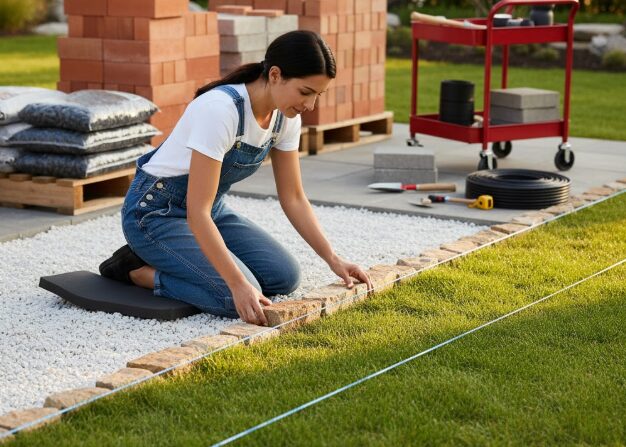 DIYで庭の見切り材を設置！ホームセンターでの選び方とおすすめ素材
