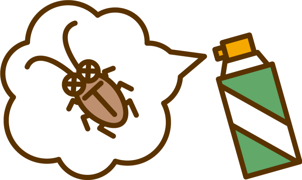 ゴキブリやカメムシにも効く?