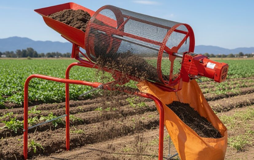 電動式土ふるい機