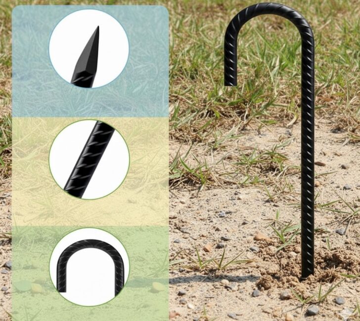 ペグ(杭)タイプ