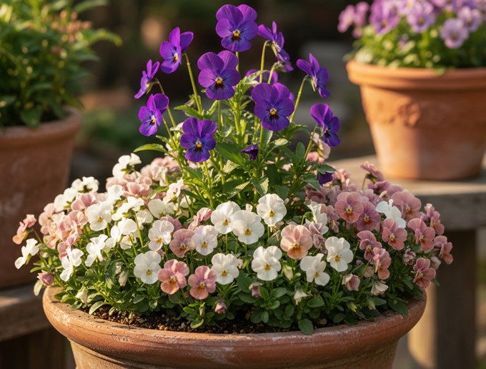 おしゃれな庭に見せる寄せ植えテク