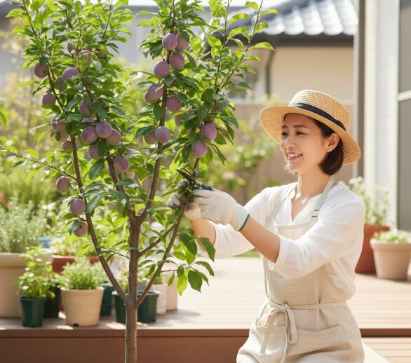 すももを庭に植えてはいけない理由と対策