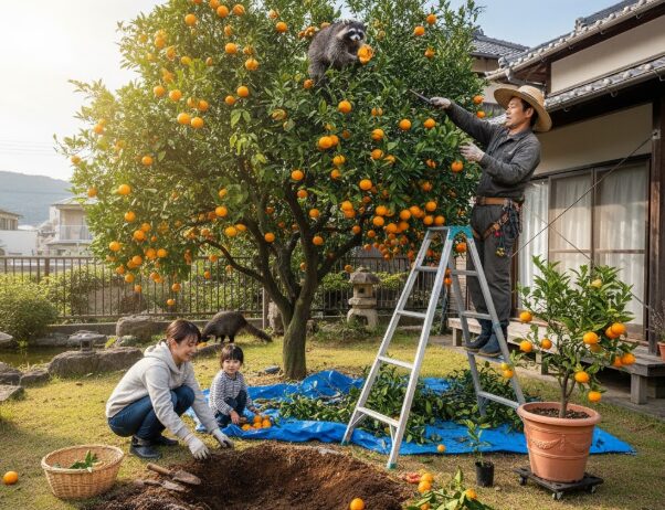 みかんの木を庭に植えてはいけないのは本当なの？5つの理由と対策