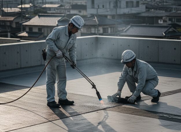 アスファルト防水が推奨される理由