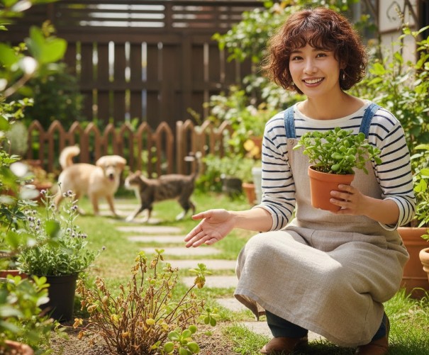 アロマティカスを庭に植えてはいけない？冬越しと安全な鉢植えの育て方