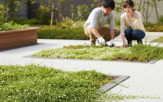 グランドカバーの選び方と管理