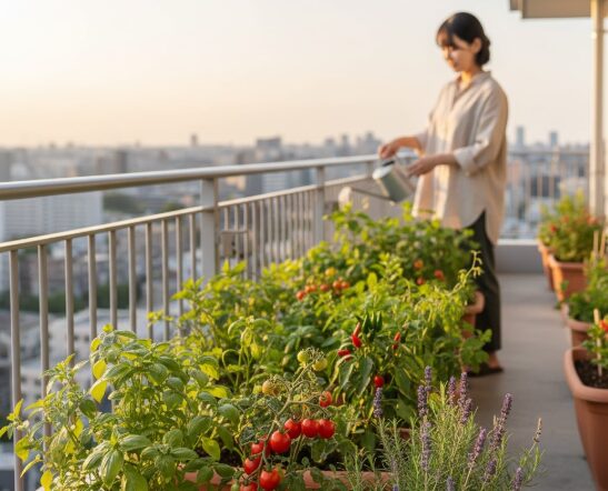 コンクリートで育てる野菜とおすすめ植物