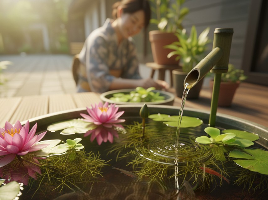 ビオトープで自然の気を循環させる