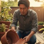 割れた鉢のガーデニング活用術！修復・再利用から土の処分までを解説