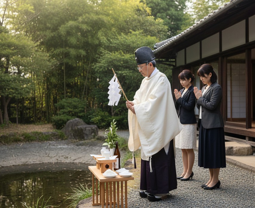 埋め戻し前に行うお祓いの重要性