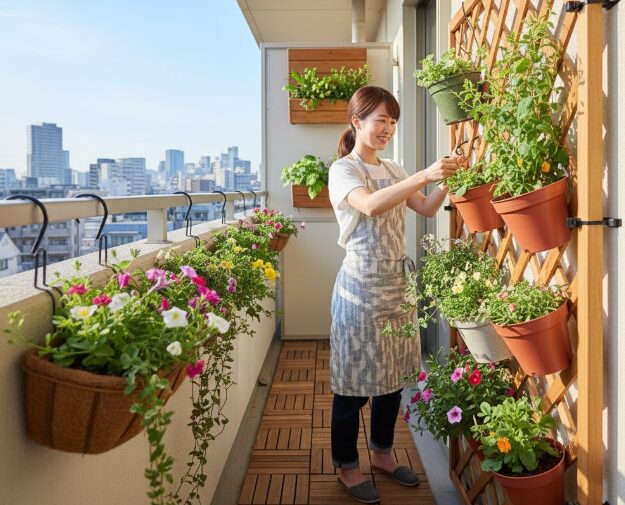 壁面活用とおしゃれなレイアウト