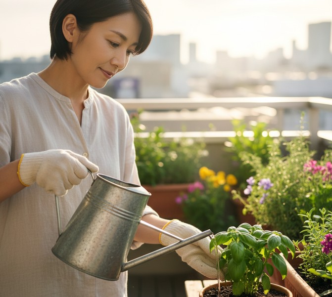  季節ごとの水やりと肥料の基本