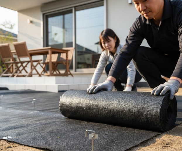 安い砂利敷きはDIYできる？