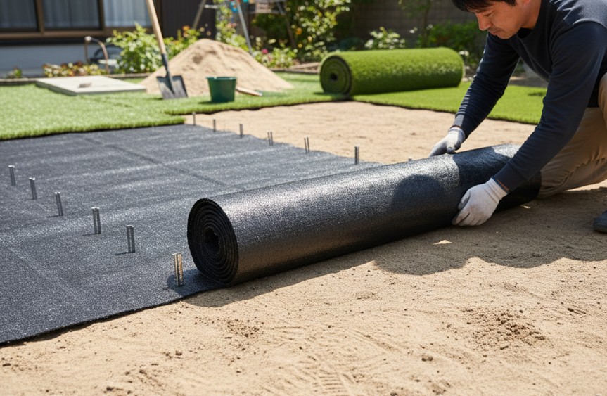 対策のポイント：防草シート選びが命