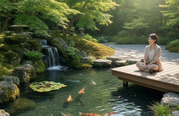 庭に池を作る完全ガイド！計画から費用、管理、デメリット対策まで解説