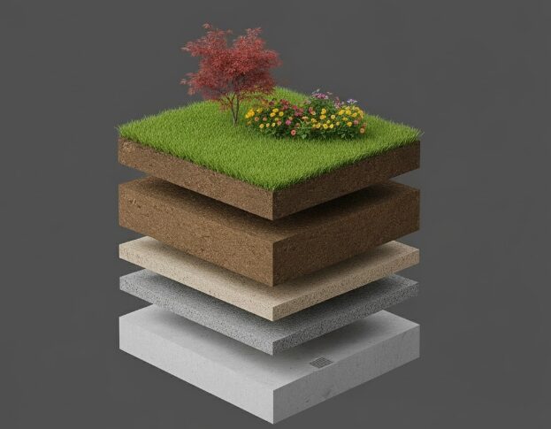 庭園を守る階層構造（概念）