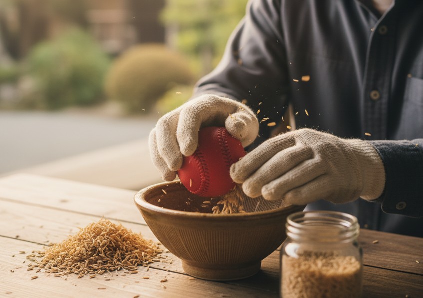 最大の難関、籾摺りの方法