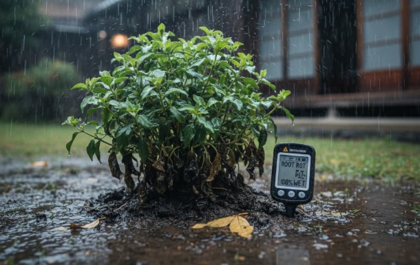 梅雨の多湿による根腐れのリスク
