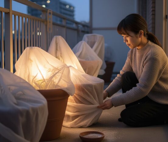 植物を守る冬越しのコツと底冷え対策