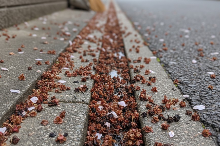 花びらより厄介？掃除が大変なガクの問題