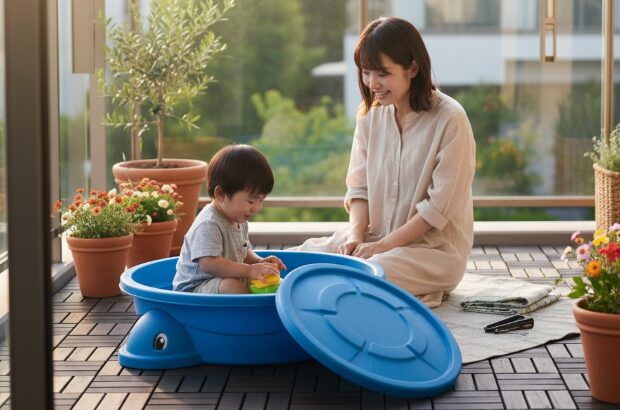 賃貸ベランダに置ける砂場