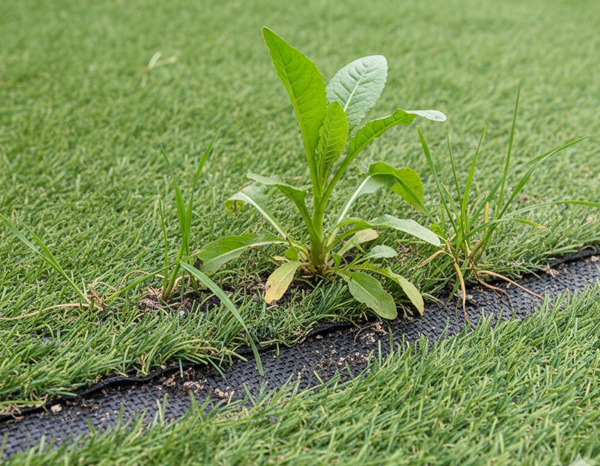 雑草が生えてくる失敗例と対策