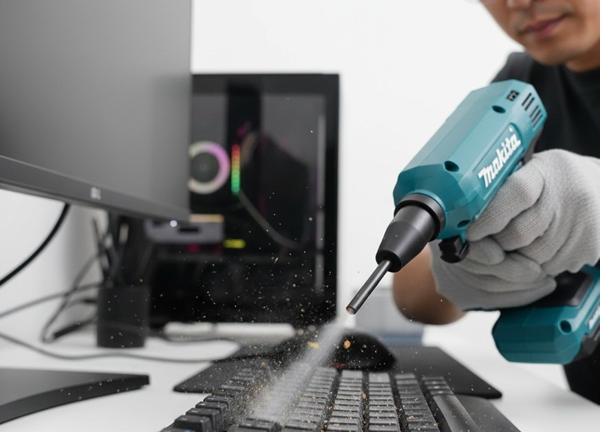 PCのホコリ掃除や精密機器のメンテ術