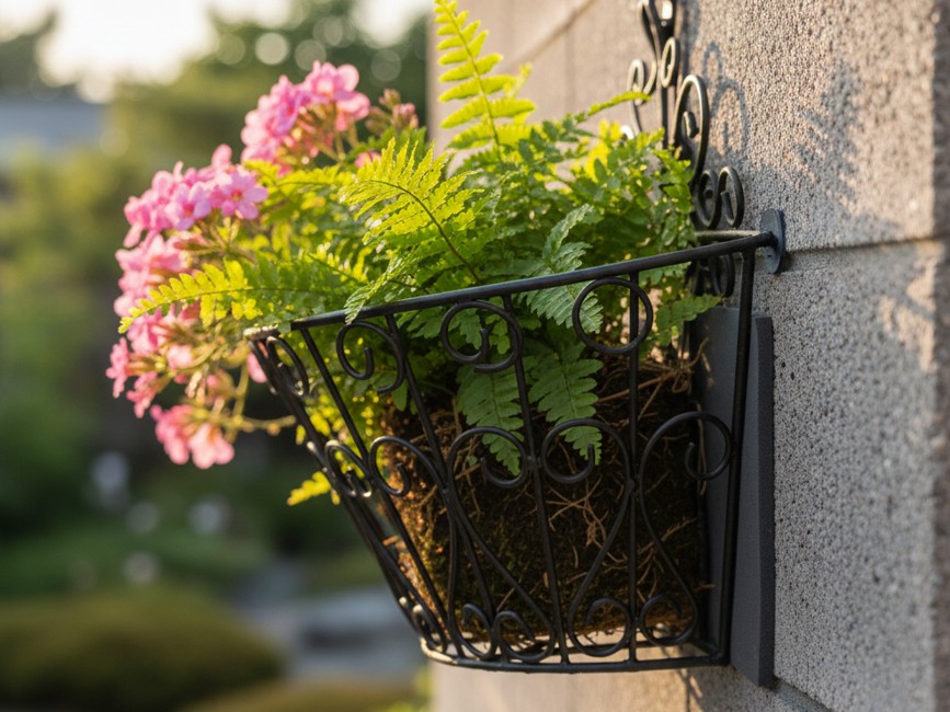 おしゃれなプランター配置とサビ対策