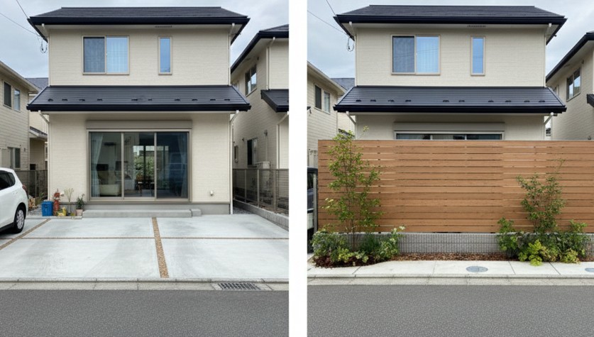 インナーフェンス（控え壁）の活用