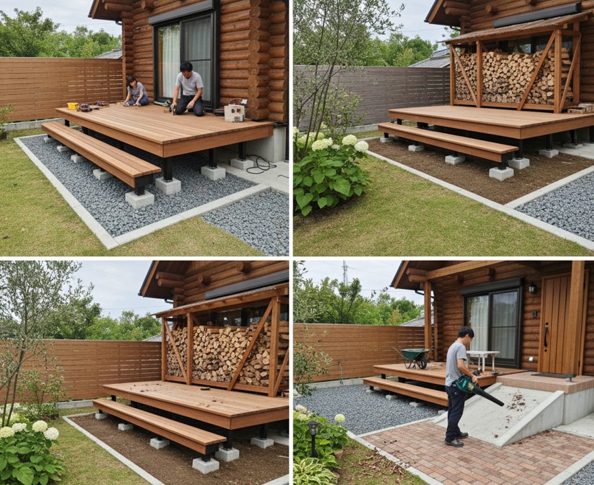 ウッドデッキをDIYするポイント