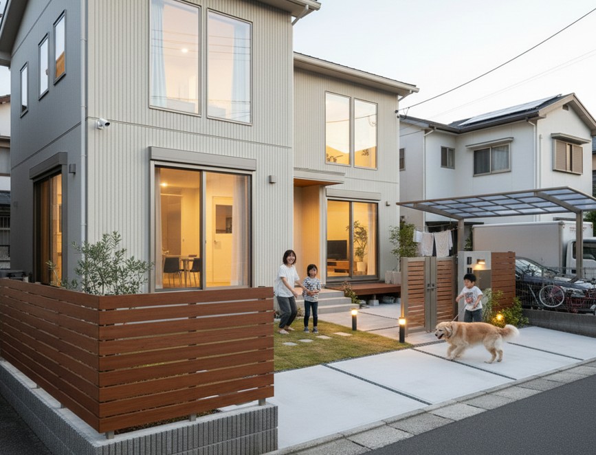 オープン外構をやめたい悩みの解決法