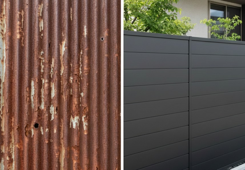 ガルバリウムとトタンの違い