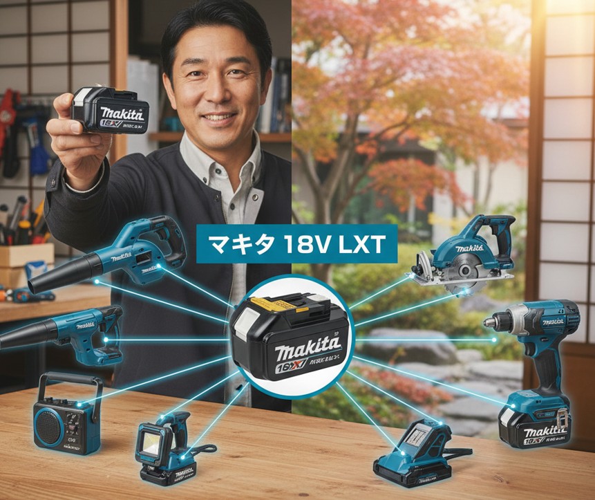 コードレスのマキタを選ぶメリット