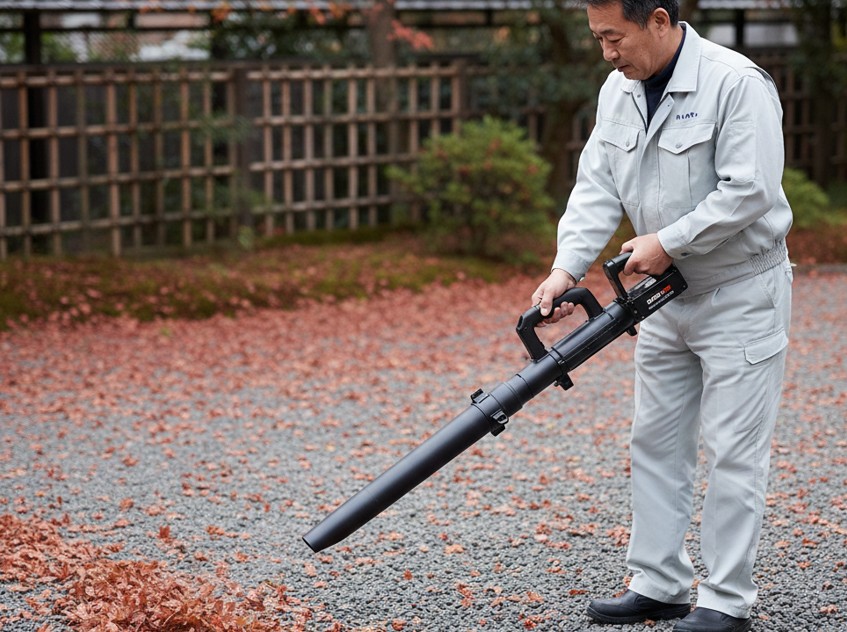 ブロワーで庭掃除を効率化するコツ