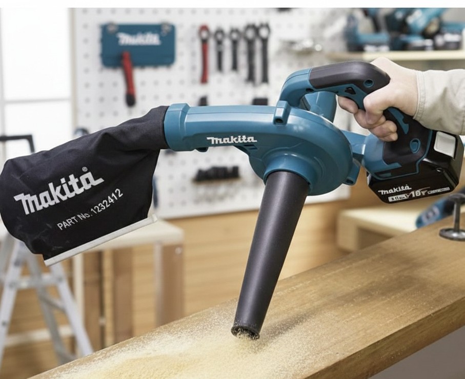 ブロワーを「集じんモード」で使う時のポイント