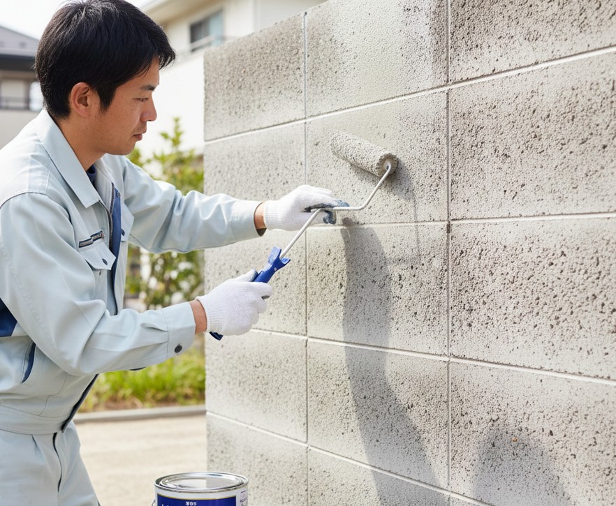 プライマーで接着力を高め剥がれを防ぐ
