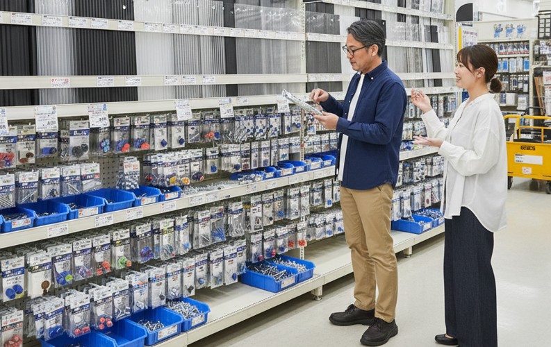 ホームセンターで揃う材料