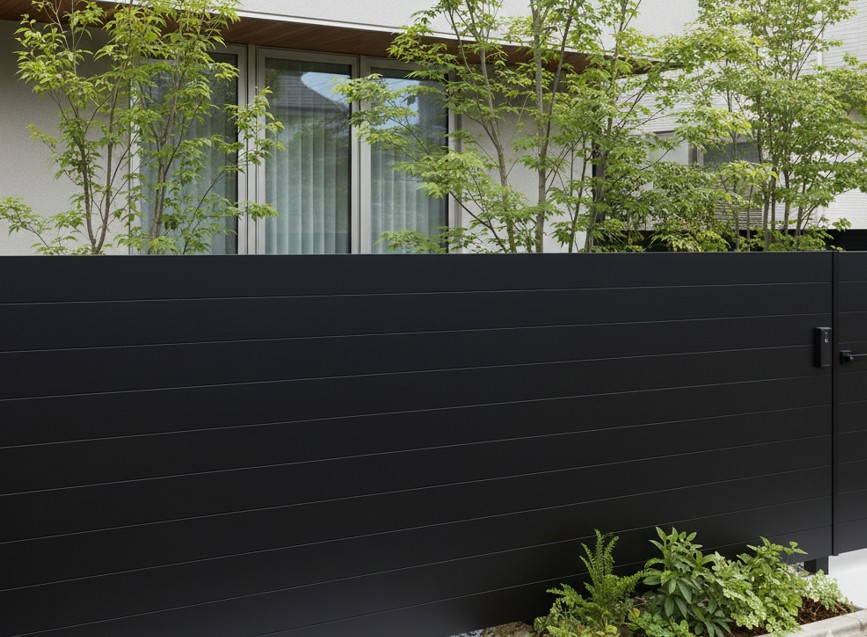 マットカラーでモダンに引き締める