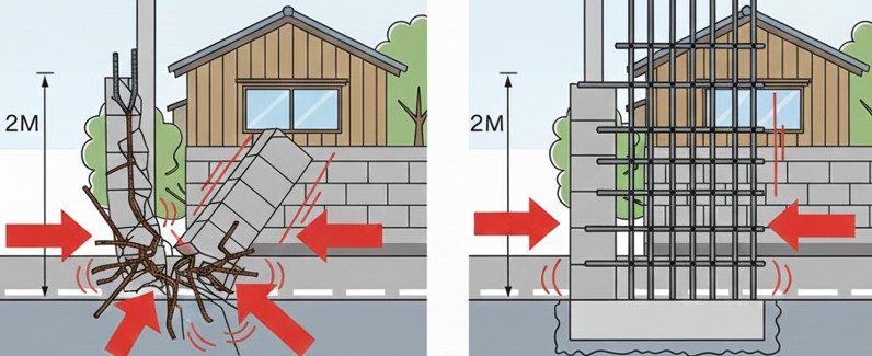 地震で倒れる事故が起きるメカニズム
