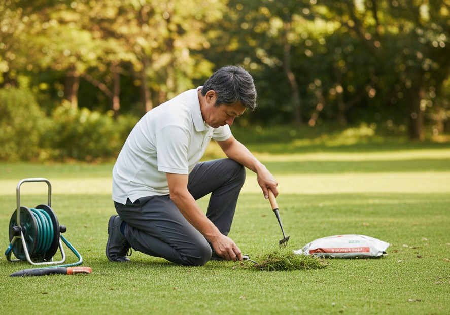 天然芝と人工芝 リアルさとメンテナンス比較