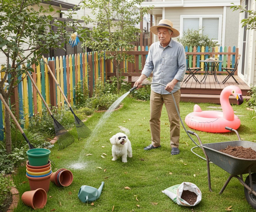 庭が汚いと貧乏と言われる訳