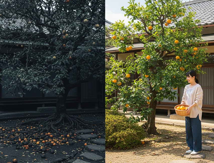 庭に植えてはいけない凶木とその理由