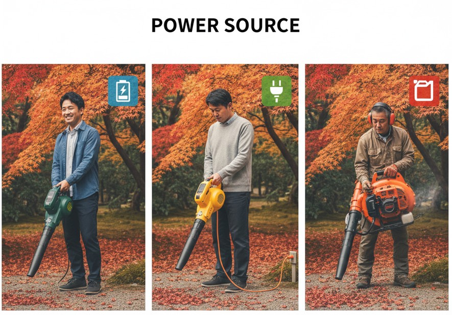 庭掃除におすすめのブロワー選びの基準