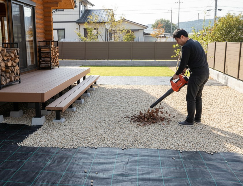 手間のかからない庭の手入れ