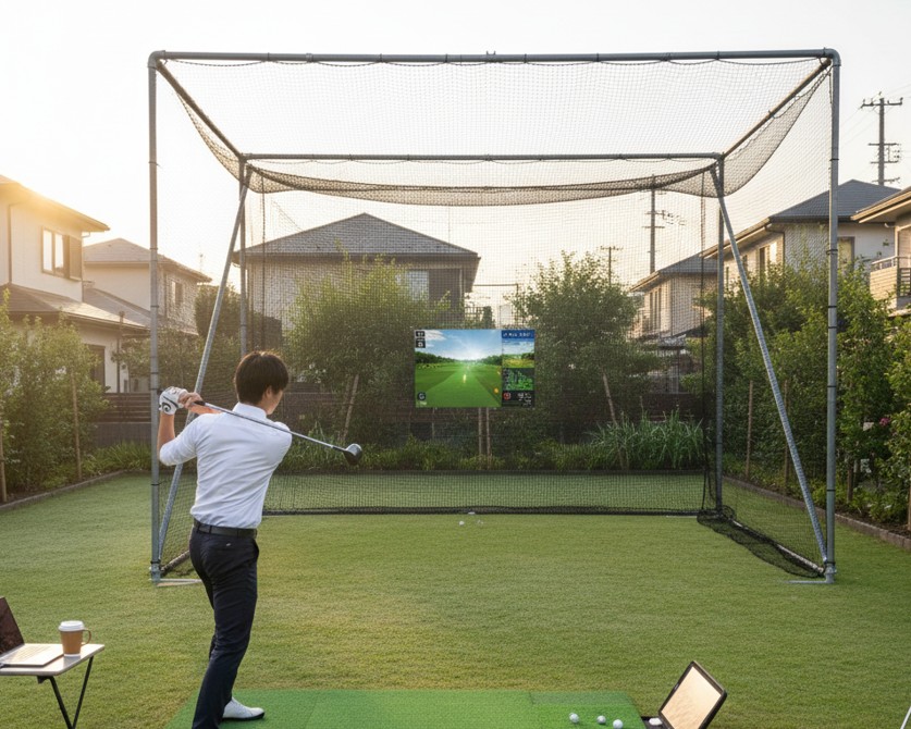 自宅の庭にゴルフ練習場を作る際の戦略と初期計画