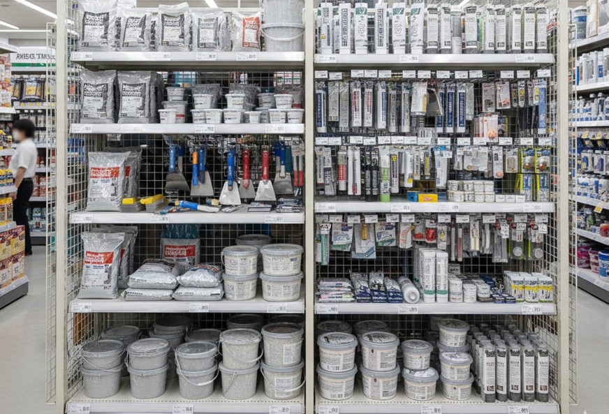 補修材のおすすめはセメントかパテか