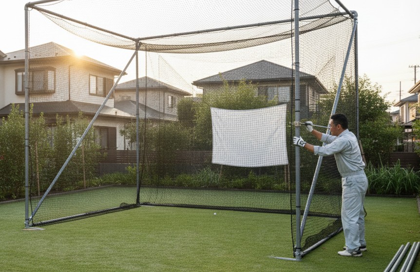 費用対効果の高い防球ネット DIY構築ガイド