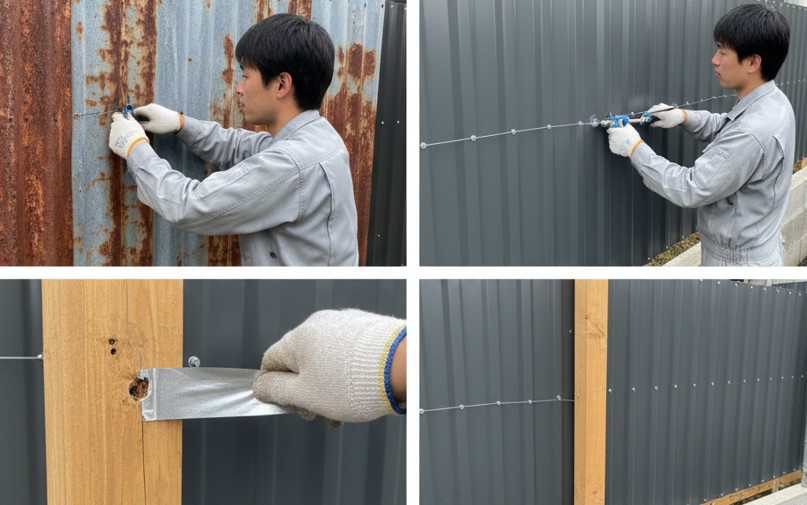 音やサビなどの修理と対策