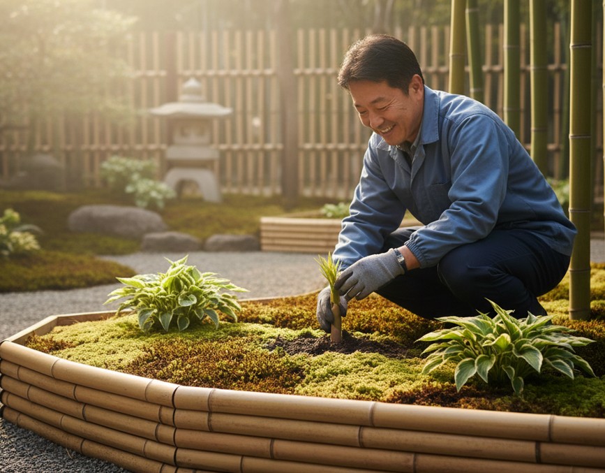 庭に竹を植える方法完全ガイド！種類選びから後悔しない防根対策まで